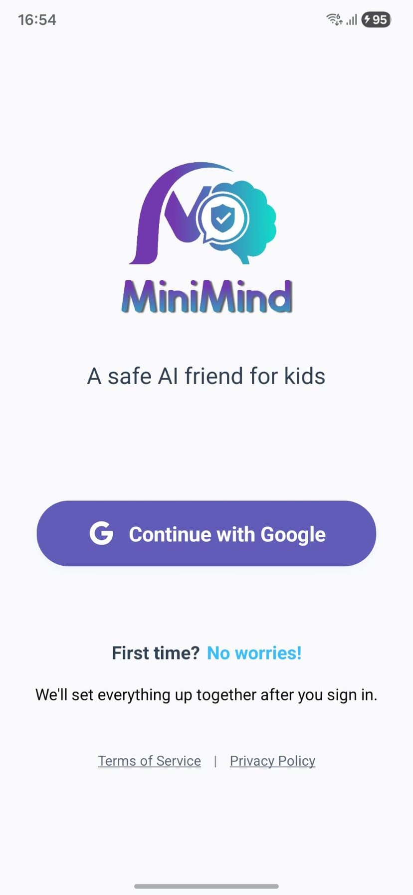MiniMind AI App Interface